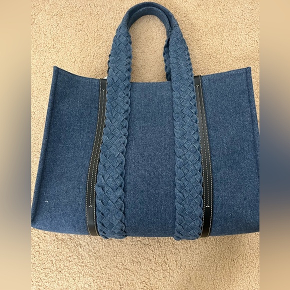 New with tags Chloe denim large woody tote - Picture 6 of 10
